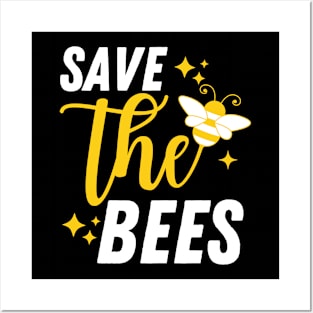 Save the Bees Posters and Art